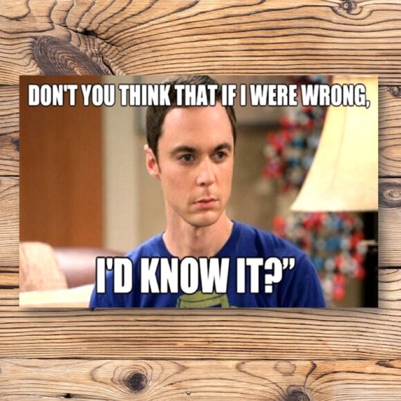 The Big Bang Theory‎ Sheldon Cooper Quote Refrigerator Locker Fridge Magnet - Picture 1 of 2